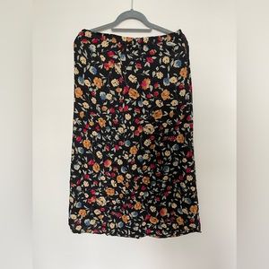 Paul Harris Designs Floral Midi Skirt
